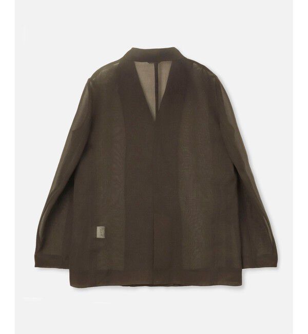 allureville「シアーオーガンジージャケット」|テーラードジャケット|