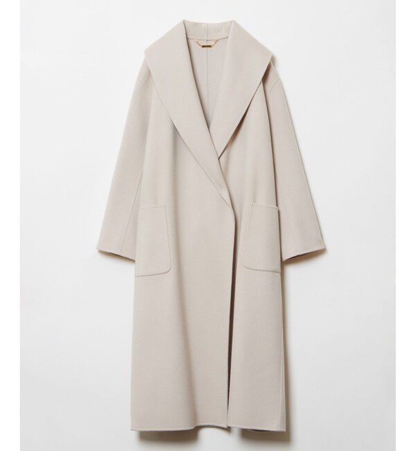 allureville「カシミヤ混リバービックショールコート」|その他|