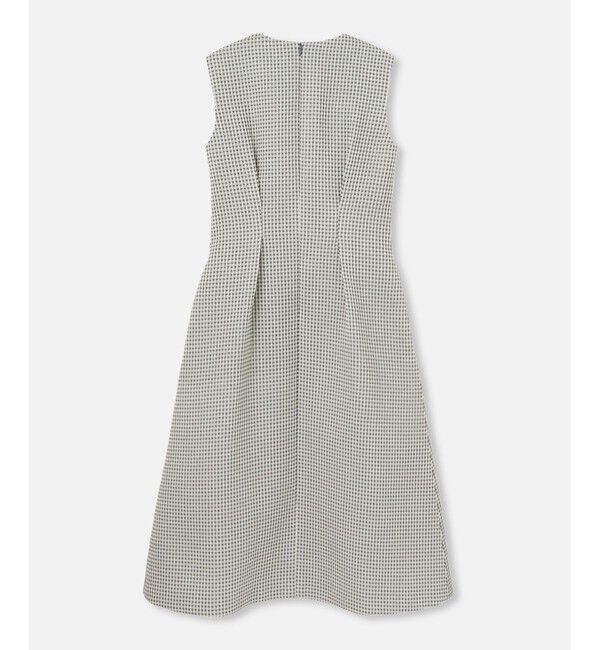 LOULOU WILLOUGHBY「【LOULOU WILLOUGHBY】スパークルジャガードノースリーブワンピース」|ワンピース|