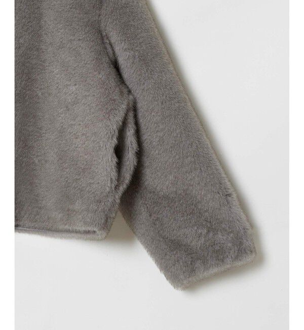 allureville「フェイクミンクファーブルゾン」|ブルゾン・スタジャン|