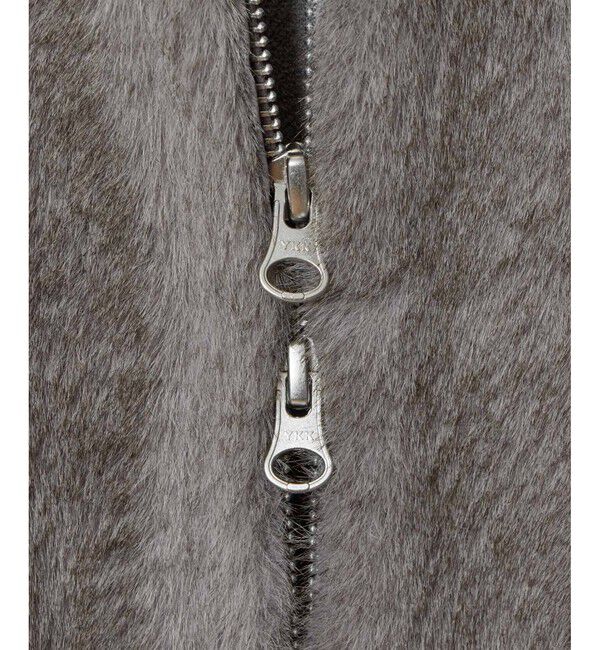 allureville「フェイクミンクファーブルゾン」|ブルゾン・スタジャン|