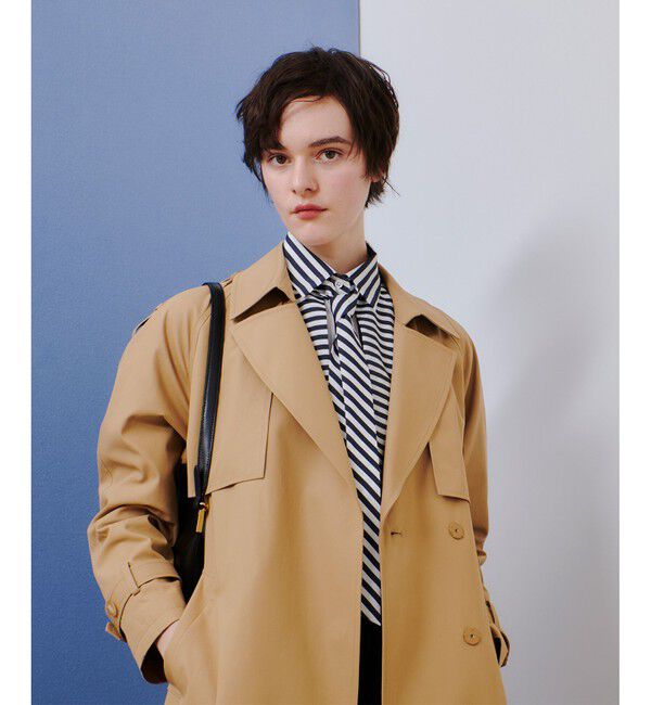 allureville「キョウネンツイルトレンチコート」|トレンチコート|