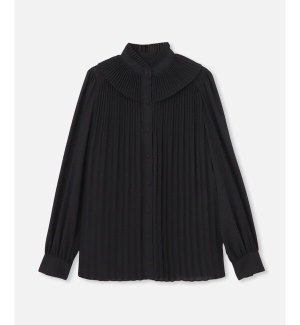 LOULOU WILLOUGHBY「【LOULOU WILLOUGHBY】プリーツリボンブラウス」|シャツ・ブラウス|