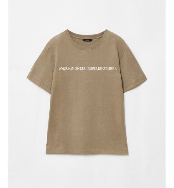 allureville「コンビフォントＴシャツ」|その他|