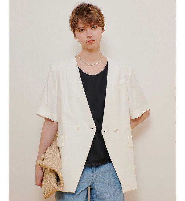 allureville「NALYAハーフスリーブジャケット」|その他|