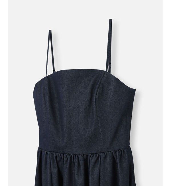 LOULOU WILLOUGHBY「◇【LOULOU WILLOUGHBY】シャンブレーベアワンピース」|ワンピース|