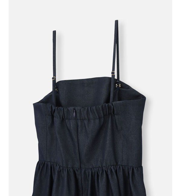 LOULOU WILLOUGHBY「◇【LOULOU WILLOUGHBY】シャンブレーベアワンピース」|ワンピース|