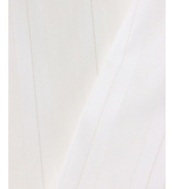 allureville「カラミストライプ切替ブラウス」|シャツ・ブラウス|