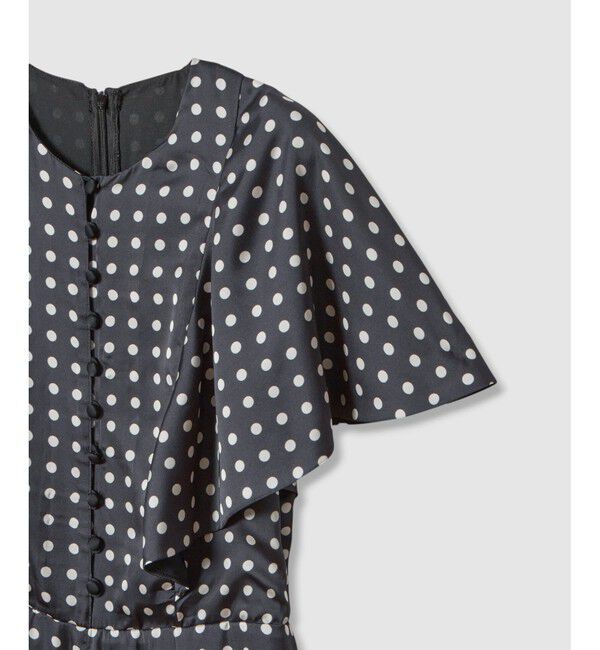 LOULOU WILLOUGHBY「【LOULOU WILLOUGHBY】ペイズリードットオールインワン」|オールインワン|