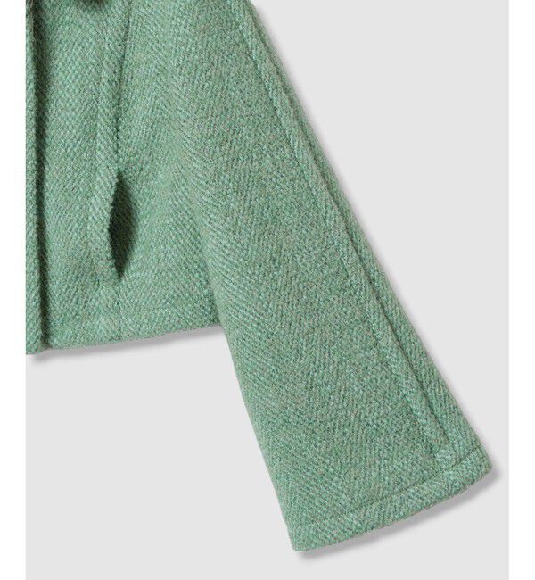 LOULOU WILLOUGHBY「【LOULOU WILLOUGHBY】BONOTTOステンカラージャケット」|ブルゾン・スタジャン|