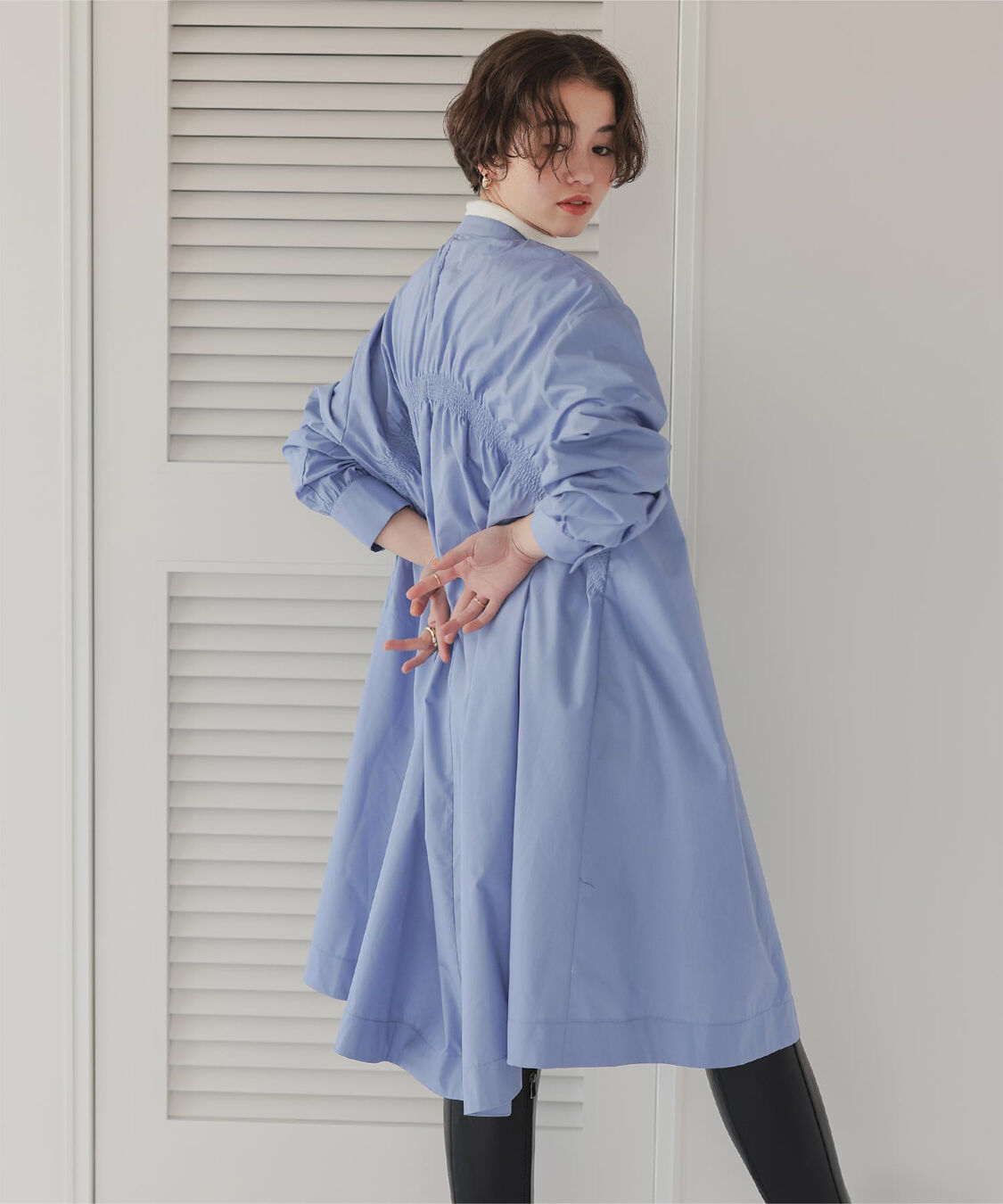 titivate「バックシャーリングワンピース」|ワンピース|