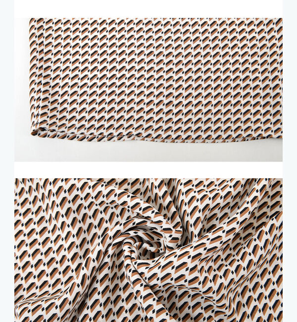 ur's「ジオメトリックバンドカラーブラウス」|シャツ・ブラウス|