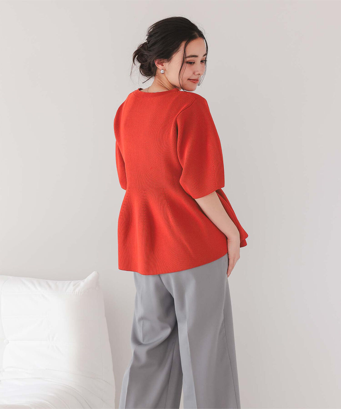 titivate「フレアデザインニットトップス」|ニット・セーター|