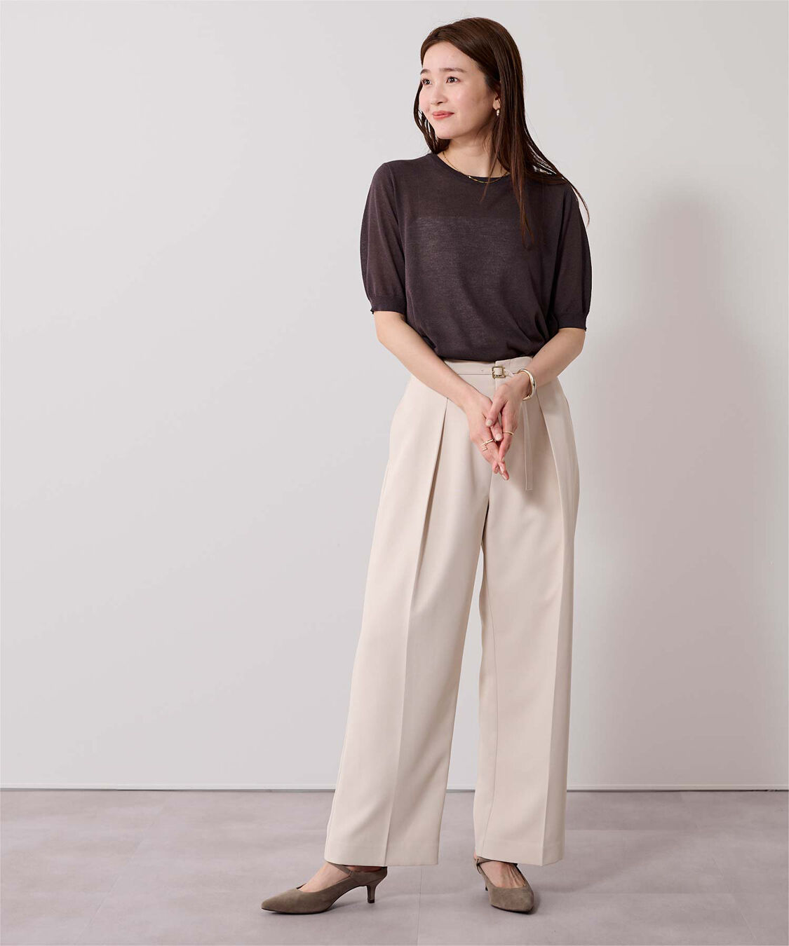 ur's「メリージェーンミュールサンダル」|サンダル|