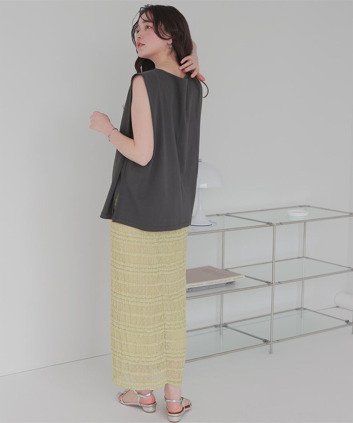 titivate「汗染み防止フレンチスリーブTシャツ」|Tシャツ・カットソー|