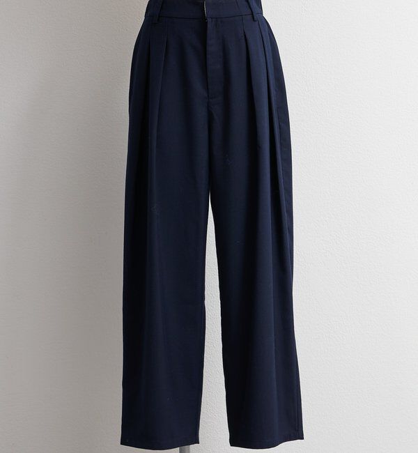  「【SMLサイズ展開】【セットアップ対応】TRツータックスラックスパンツ」|スラックス|