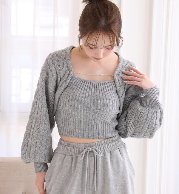  「サイドビジューカットパンツ」|その他|