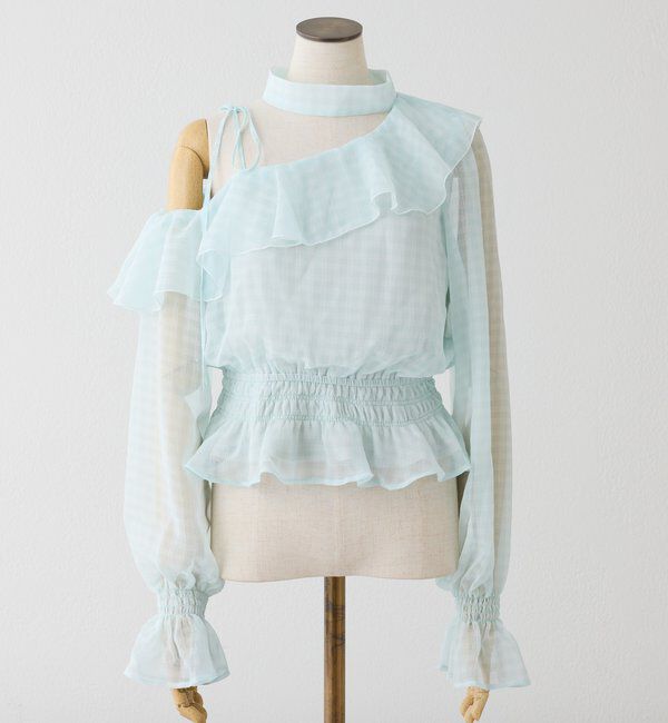  「2WAYワンショルブラウス」|シャツ・ブラウス|