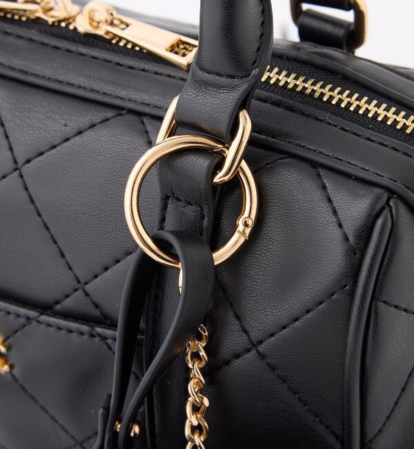  「ハートチャーム付きミニボストンバック」|ショルダー・メッセンジャー|