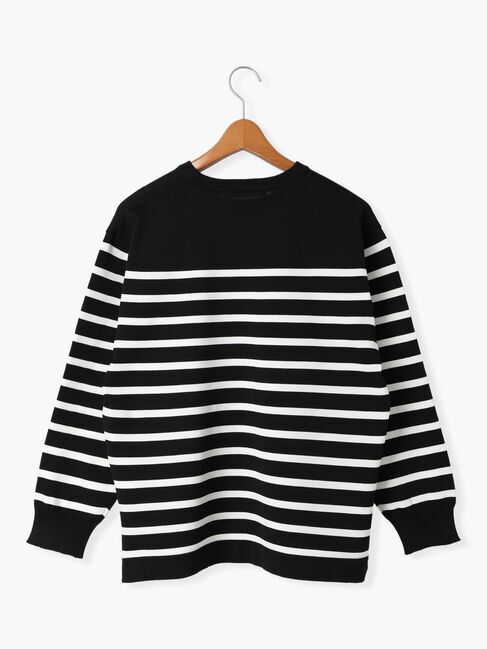 Lugnoncure「無地/柄アソート無撚糸クルーネックニット」|ニット・セーター|