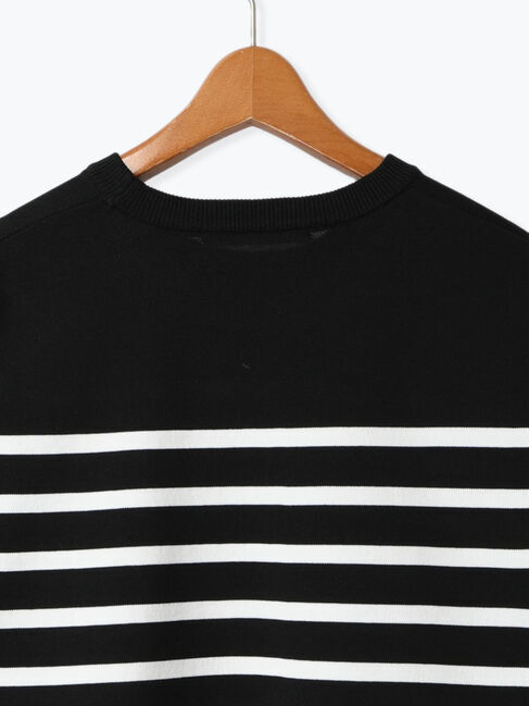 Lugnoncure「無地/柄アソート無撚糸クルーネックニット」|ニット・セーター|