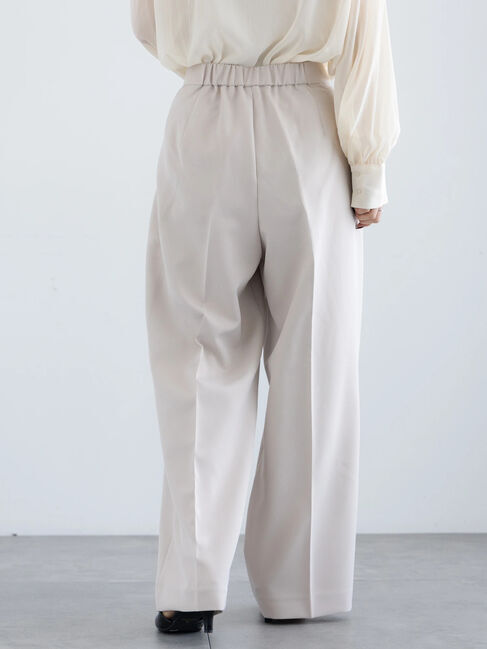 Te chichi「【セレモニーアイテム】タックストレートワイドパンツ（セットアップ可）」|その他|