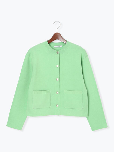 Te chichi「ミラノリブポケットクルーカーディガン」|カーディガン|