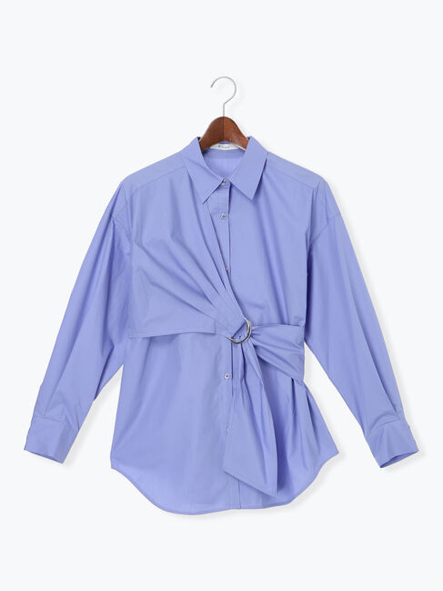 Te chichi「Dカンデザインシャツ」|シャツ・ブラウス|ブルー