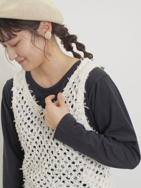 Samansa Mos2「ベーシックロングTシャツ」|Tシャツ・カットソー|