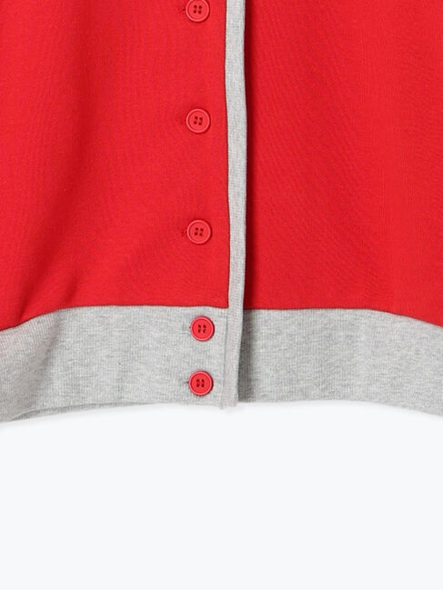 Samansa Mos2「◎配色スウェットカーディガン」|カーディガン|