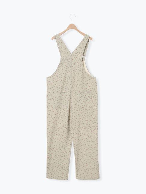 Samansa Mos2「デニム/花柄アソートサロペットパンツ」|その他|