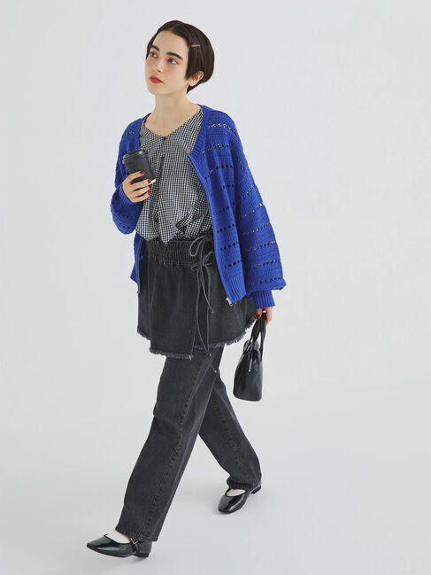 Samansa Mos2「スカートセットデニムパンツ」|その他|