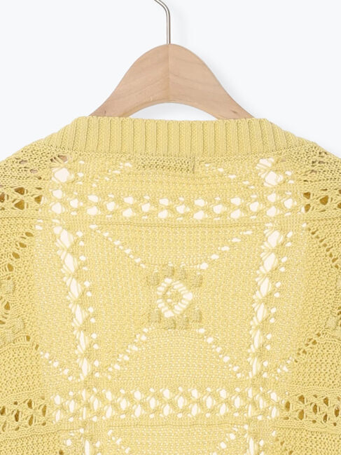 Samansa Mos2「上下2WAYマーガレットボレロ」|カーディガン|