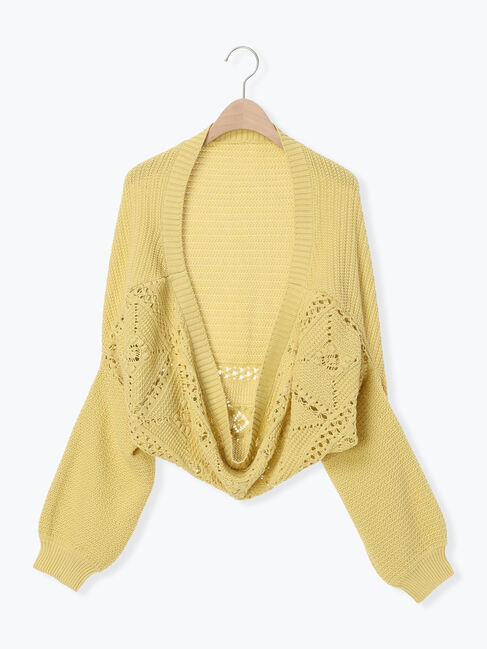 Samansa Mos2「上下2WAYマーガレットボレロ」|カーディガン|