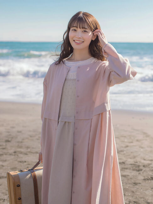 Samansa Mos2「【ゆべし&times;Samansa Mos2】切替2WAYワンピース」|ワンピース|