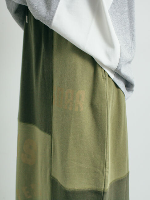 SM2「裏毛プリント配色アシメスカート」|スカート|