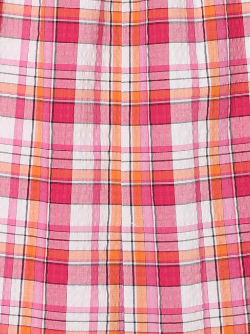 Samansa Mos2「【UVカット】チェック柄ナロースカート」|スカート|