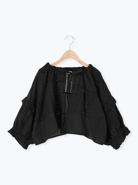 Samansa Mos2「レースボレロブラウス」|シャツ・ブラウス|