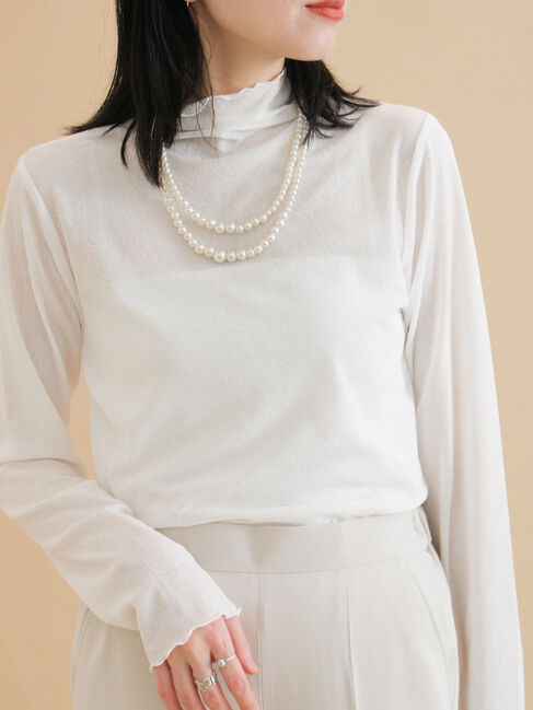 sm2rhythm「シアープルオーバー」|Tシャツ・カットソー|