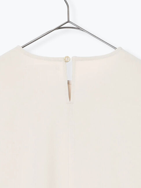 sm2rhythm「ノーカラーブラウス」|シャツ・ブラウス|