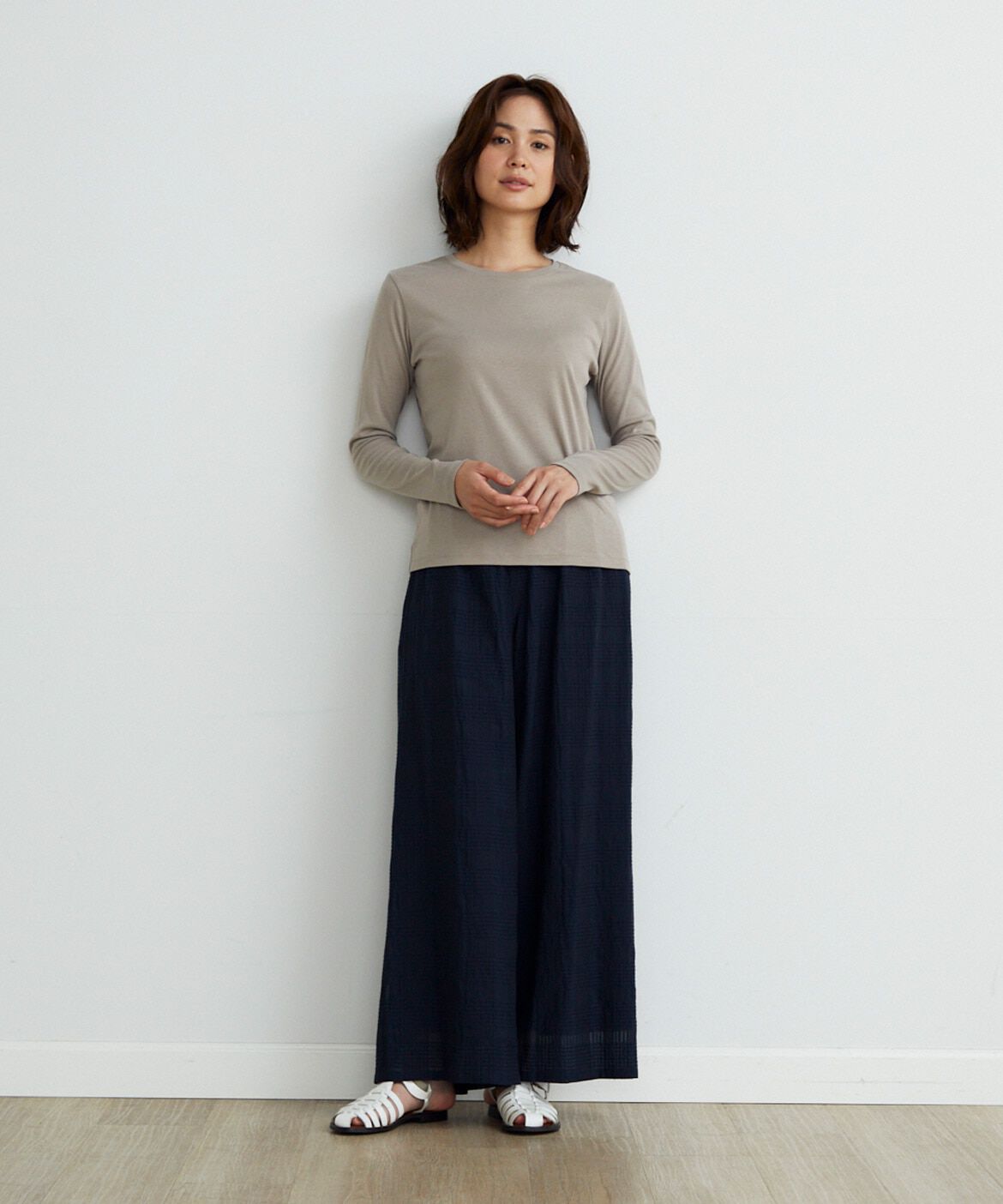 DAY by DAY it&rsquo;s international「ベーシッククルーネックカットソー《スビン綿MIXフライス》」|Tシャツ・カットソー|