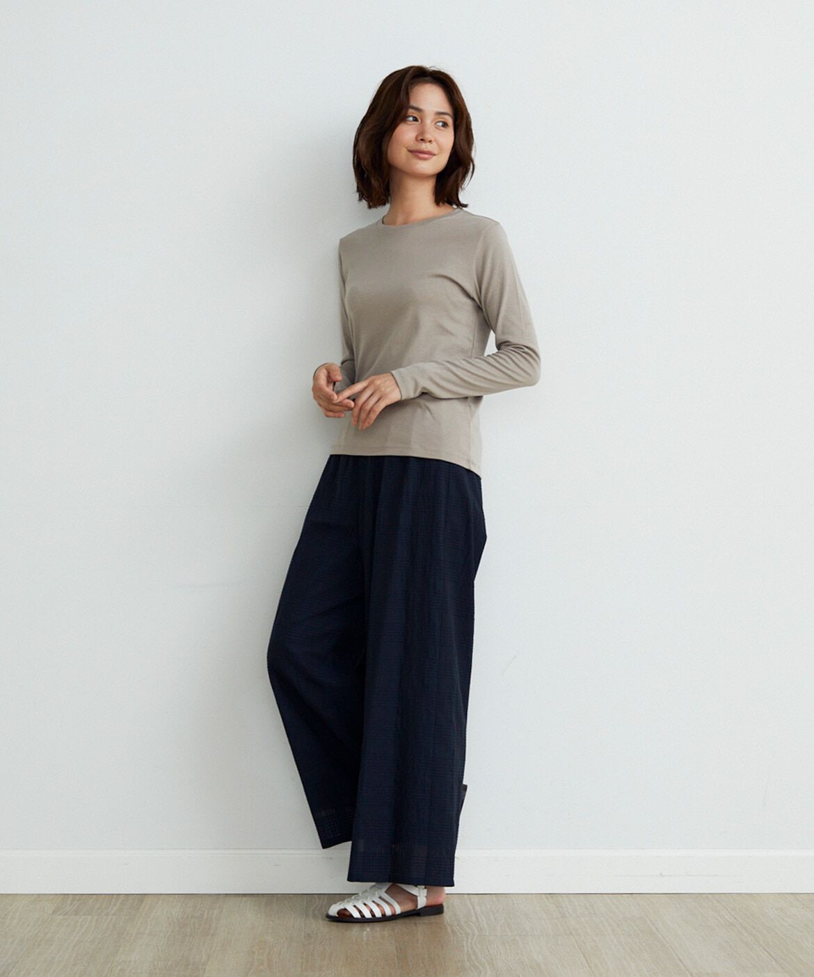 DAY by DAY it&rsquo;s international「ベーシッククルーネックカットソー《スビン綿MIXフライス》」|Tシャツ・カットソー|