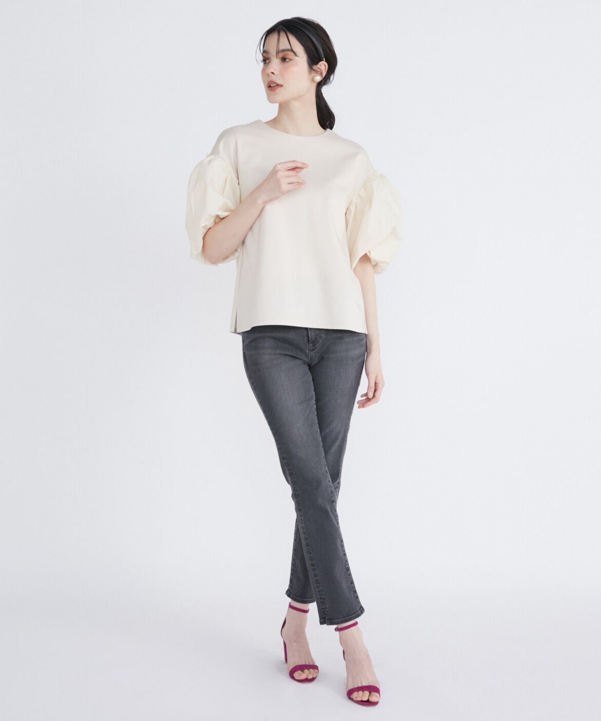 Maglie le cassetto「《Maglie Jeans》スリムストレートデニム」|デニム|