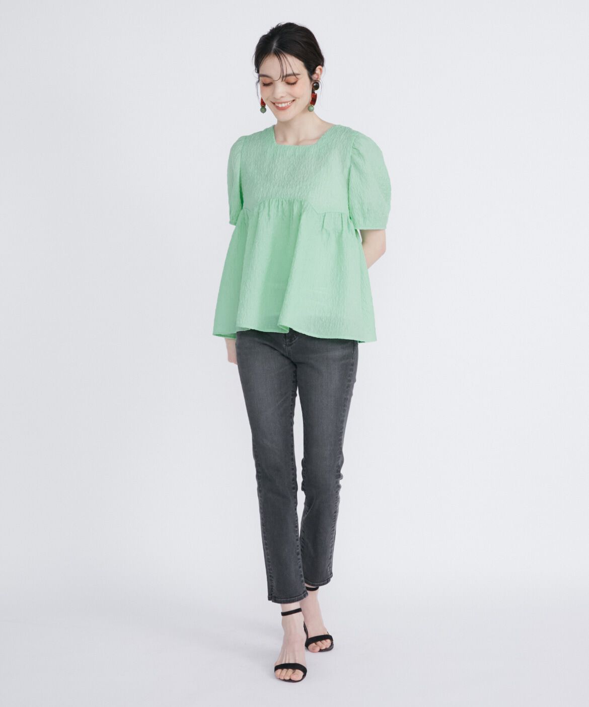 Maglie le cassetto「《Maglie Jeans》スリムストレートデニム」|デニム|