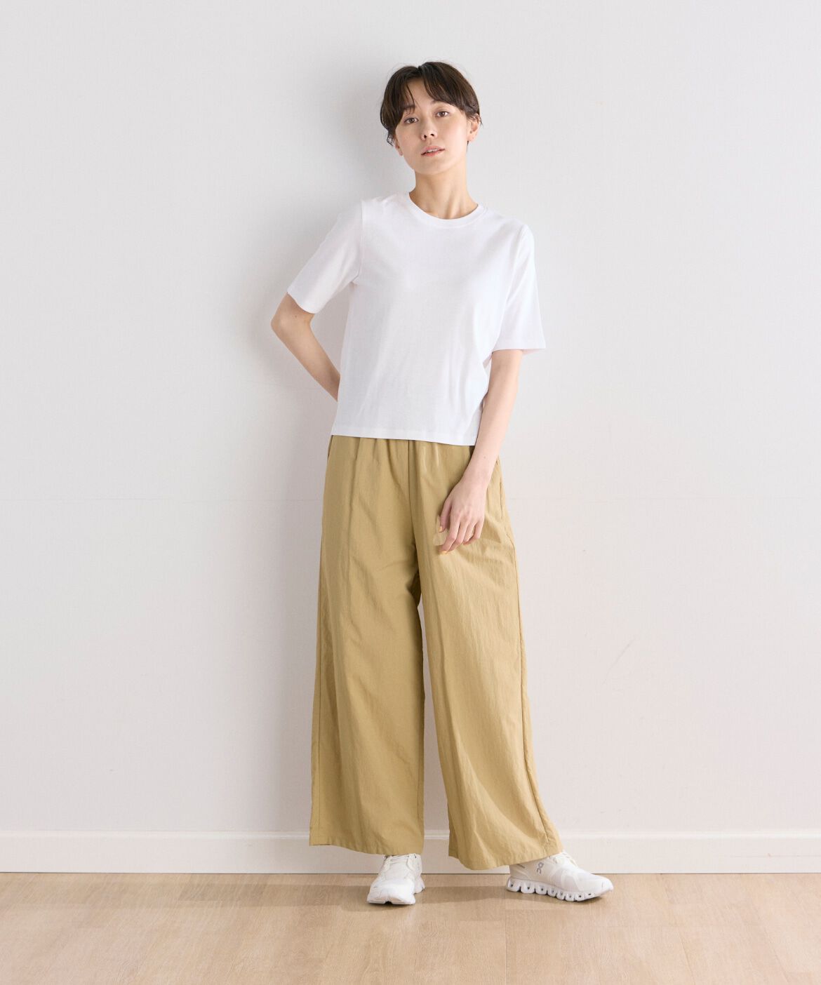 I.T.'S international「ベーシッククルーネックTシャツ《スビン綿MIXフライス》」|Tシャツ・カットソー|