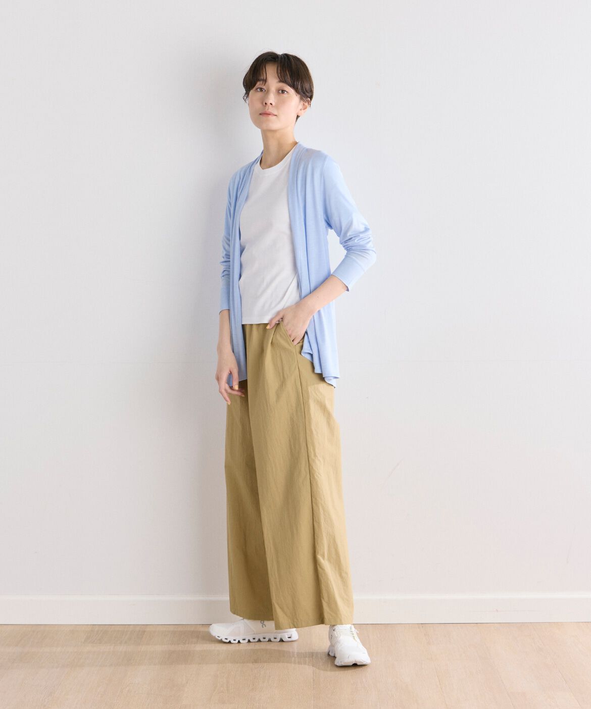 I.T.'S international「ベーシッククルーネックTシャツ《スビン綿MIXフライス》」|Tシャツ・カットソー|