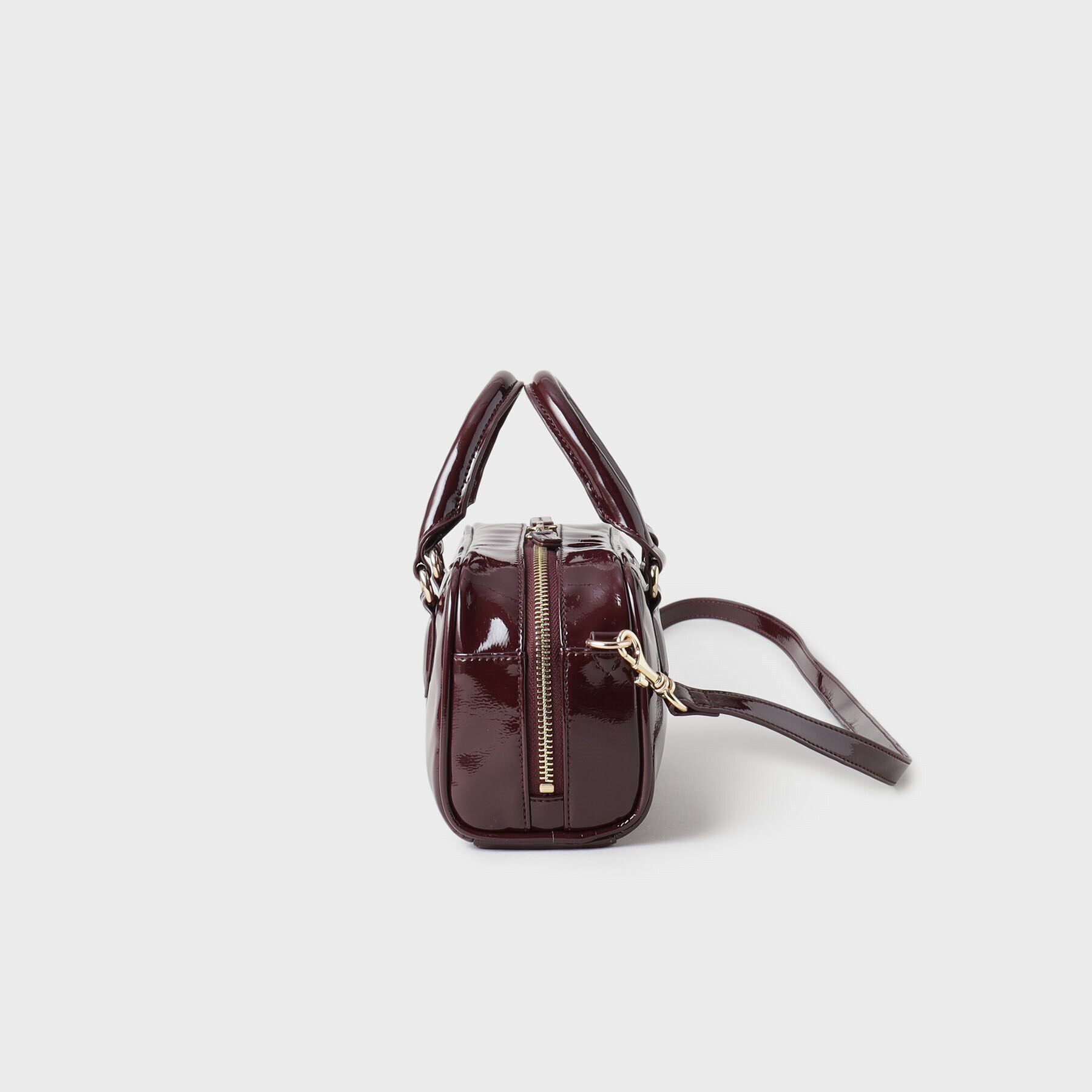 UNTITLED「【2WAY】エナメルミニボストン」|ボストンバッグ|