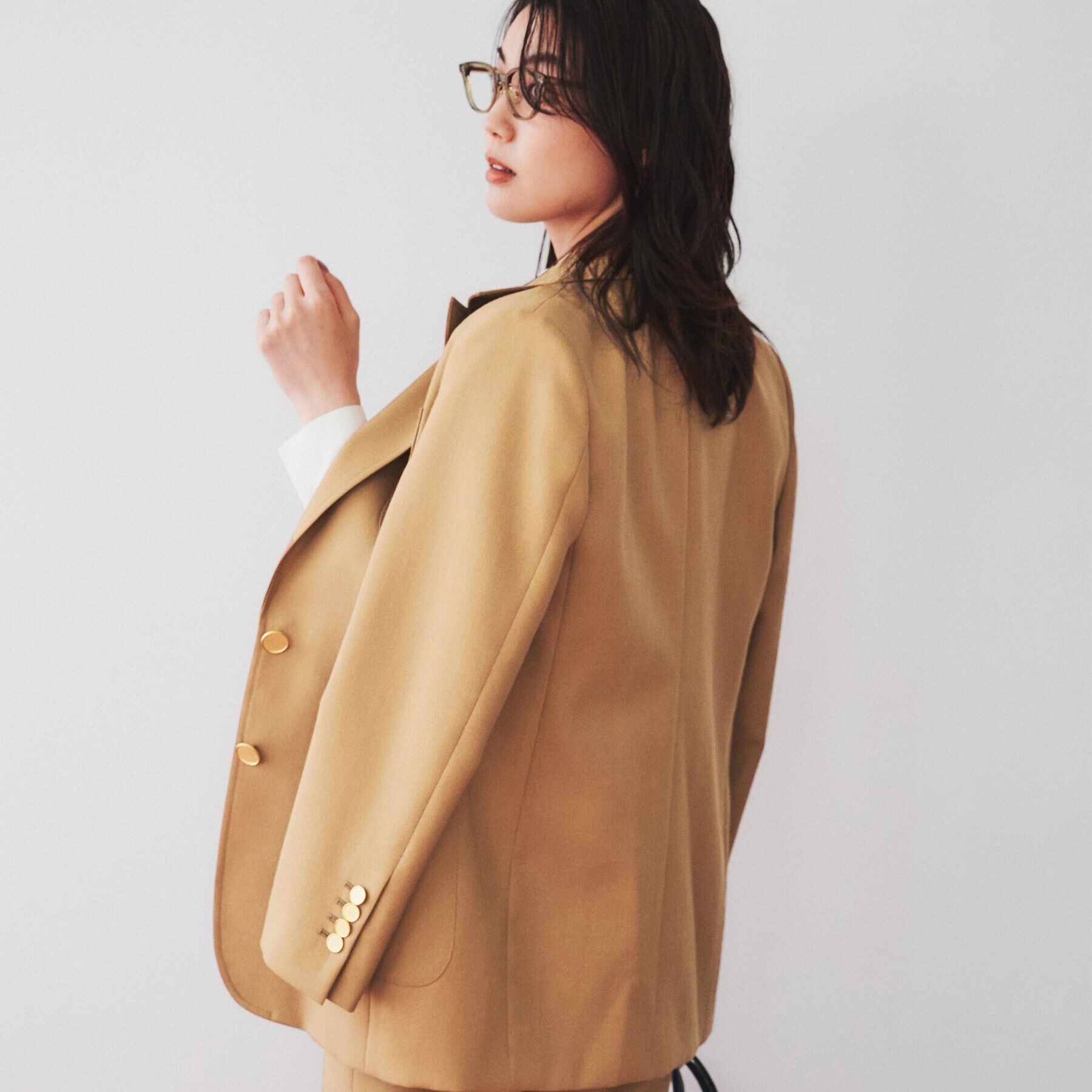 UNTITLED「【紺ブレ/セットアップ可能/テーラード】オックスブレザー」|テーラードジャケット|