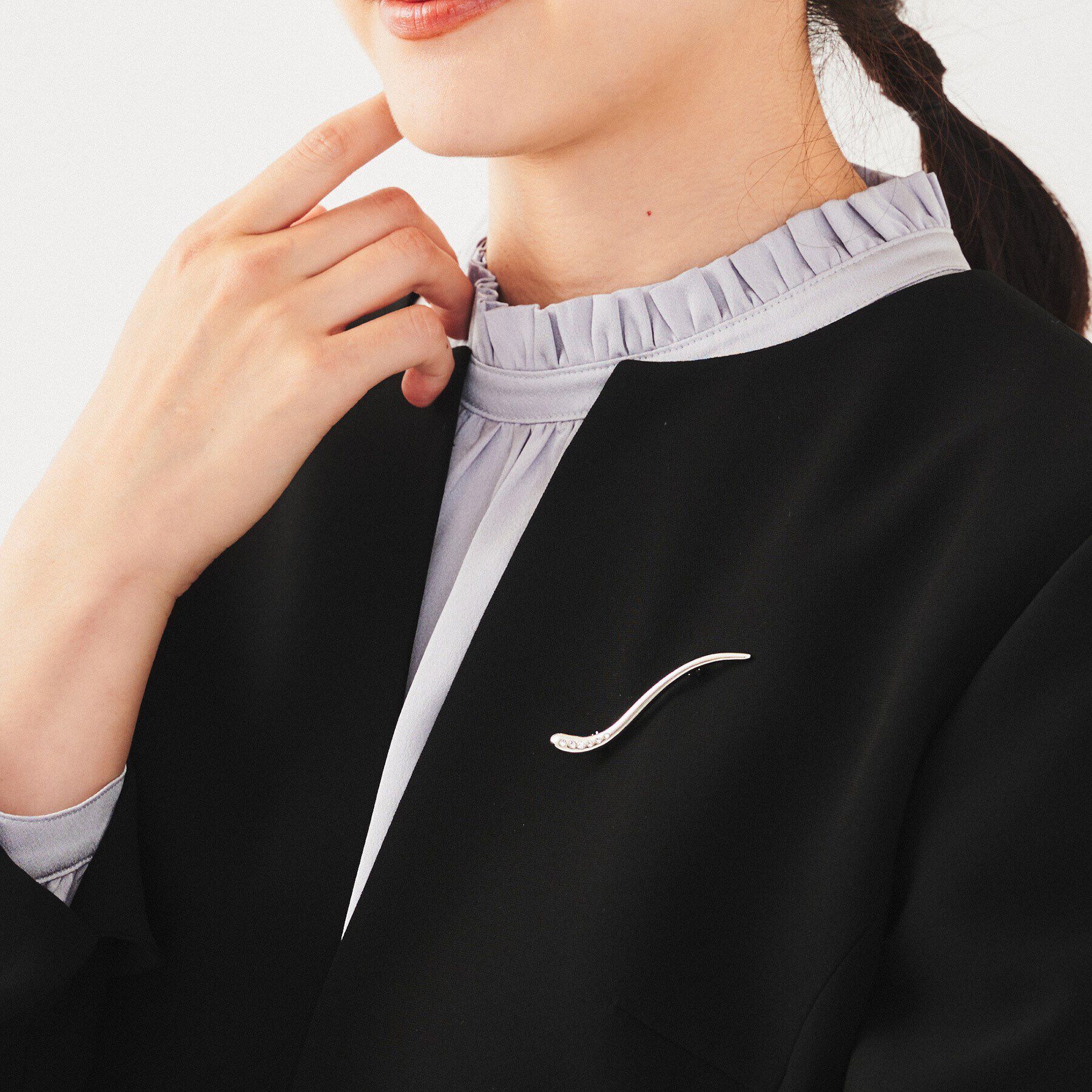 UNTITLED「【セレモニー対応】ビジューブローチセット」|ブローチ・コサージュ|