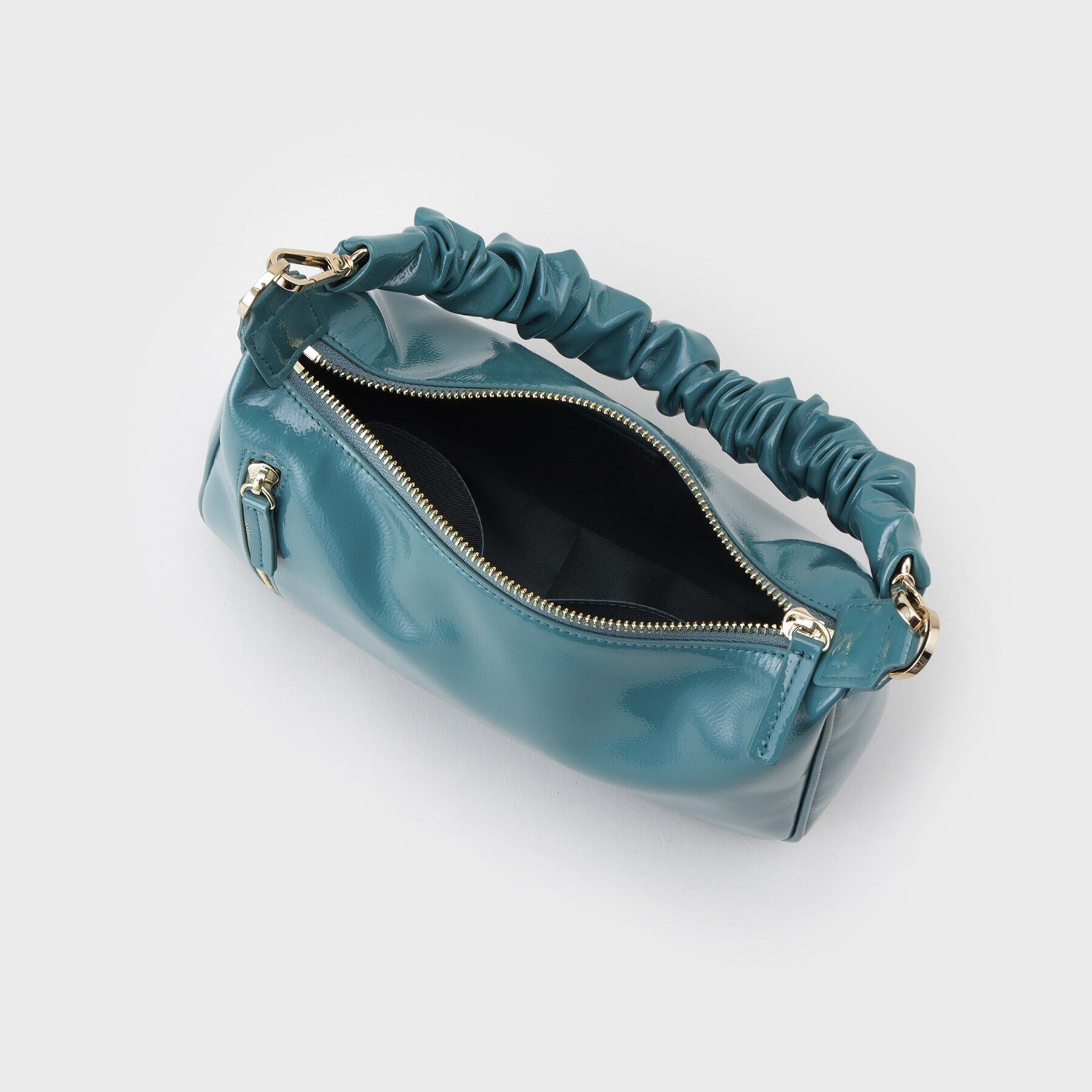 UNTITLED「エナメルシャーリングハンドバッグ」|ハンドバッグ|